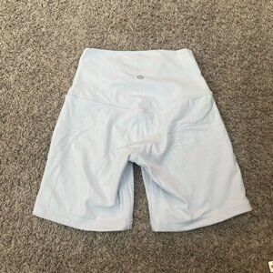 Lululemon Align Double Lined, ￼High-Rise Short 6” BSFL Blissful Blue size 2
